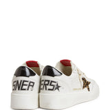 Golden Goose Ball Star with Leo pony skin star and black laminated leather heel tab