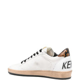 Golden Goose Ball Star Women's nappa leather shoe with star and heel tab