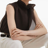 Brunello Cucinelli Brown Layered Tank Top