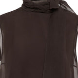 Brunello Cucinelli Brown Layered Tank Top