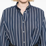 Brunello Cucinelli Cerulean Striped Shirt