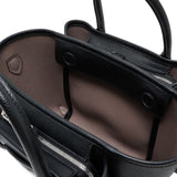 Emporio Armani Small shopper with palmellato finish