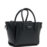 Emporio Armani Small shopper with palmellato finish