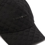 Emporio Armani Allover logo baseball cap