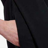 Emporio Armani Black Sleeveless Flared Dress