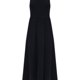 Emporio Armani Black Sleeveless Flared Dress