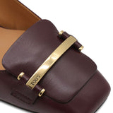Tod's Barretta 40 leather slingback pumps