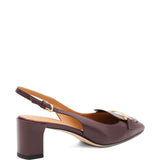 Tod's Barretta 40 leather slingback pumps