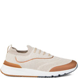 Brunello Cucinelli Techno cotton knit runners