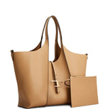 Tod's T Timeless Medium Leather Shopping Bag
