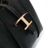 Tod's T Timeless Mini Leather Shopping Bag