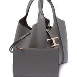 Tod's T Timeless Mini Leather Shopping Bag