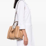 Tod's T Timeless Mini Leather Shopping Bag