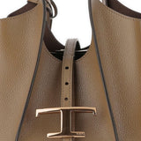 Tod's T Timeless Mini Leather Shopping Bag