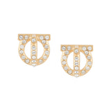 Ferragamo Gancini-motif earrings