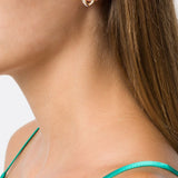 Ferragamo Gancini-motif earrings