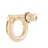 Ferragamo Gancini-motif earrings