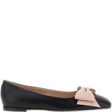 Valentino Garavani Black Bowow Ballet Flats