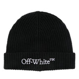 Off White wool beanie