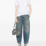 Maison Kitsuné Standing Fox T-shirt with embroidery