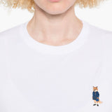 Maison Kitsuné Dressed Fox T-shirt with embroidery