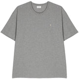 Saint Laurent  T-shirts and Polos Grey