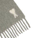 Ami Paris Ami De Coeur wool scarf