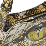 Diesel Play-Glossy shoulder bag with print