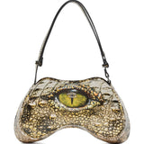 Diesel Play-Glossy shoulder bag with print