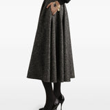 Dolce & Gabbana Wool blend midi skirt