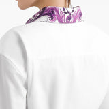 Dolce & Gabbana Cotton shirt with maiolica print
