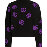 Dolce Gabbana Black DG Logo Sweater