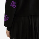 Dolce Gabbana Black DG Logo Sweater