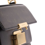Golden Goose Venezia Bag in boarded leather with gold details