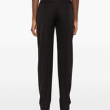Alexander McQueen Pressed-crease tailored trousers