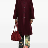 Harris Wharf London Coats Bordeaux