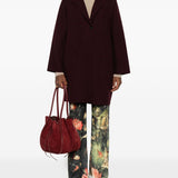 Harris Wharf London Coats Bordeaux