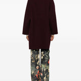 Harris Wharf London Coats Bordeaux