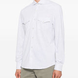 Brunello Cucinelli Double-pocket cotton shirt