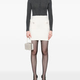 Self-Portrait Ribbed-knit bodysuit