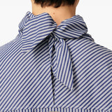 Ami Paris Blue Bandana Collar Shirt