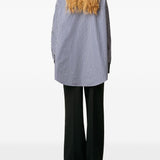 Ami Paris Blue Bandana Collar Shirt