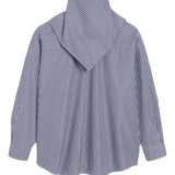 Ami Paris Blue Bandana Collar Shirt
