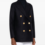 Harris Wharf London Coats Blue