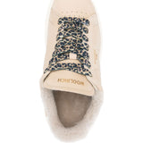 Woolrich Cream Shearling Lined Sneakers