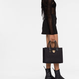 Versace Small La Medusa canvas tote bag