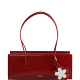 Marc Jacobs Flower-embellished leather tote bag