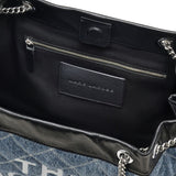 Marc Jacobs The Quilted Denim Large Chain Sack Bag