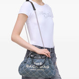 Marc Jacobs The Quilted Denim Chain Sack Bag