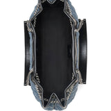 Marc Jacobs The Quilted Denim Chain Sack Bag